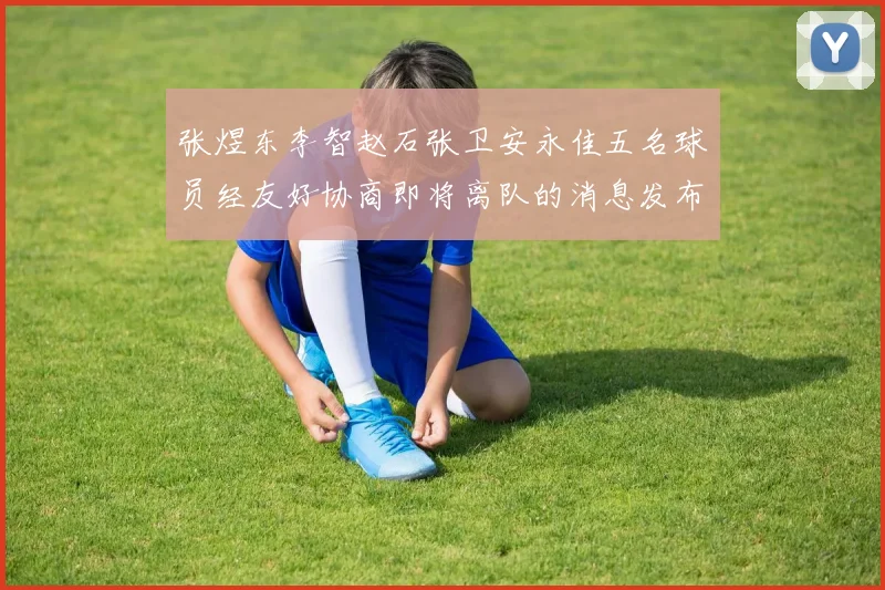 张煜东李智赵石张卫安永佳五名球员经友好协商即将离队的消息发布